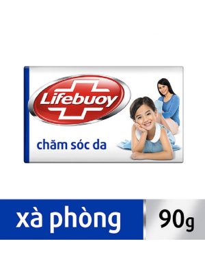 Xà-Bông-Cục-Lifebuoy-Chăm-Sóc-Da-(90g)